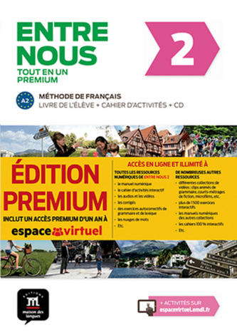 Livre de l'élève + cahier d'exercices + Audio-CD + Premium