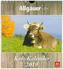 Die Allgäuerin Kuh-Kalender 2019