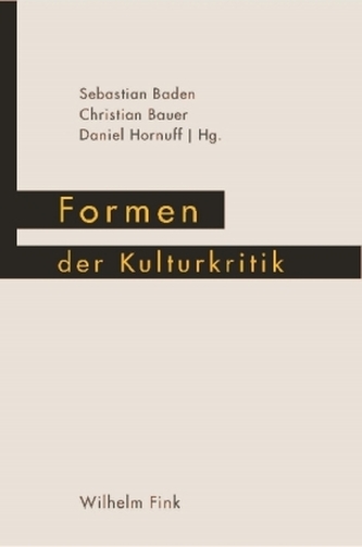 Formen der Kulturkritik