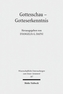 Gottesschau - Gotteserkenntnis