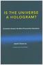 Is the Universe a Hologram? and Other Questions