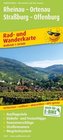 PublicPress Rad- und Wanderkarte Rheinau - Ortenau - Straßburg - Offenburg