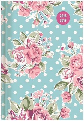 Collegetimer Pocket A6 Roses 2018/2019