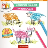 Superdicker Malblock zum Fertigmalen