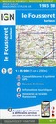 IGN Karte, Serie Bleue Le Fousseret