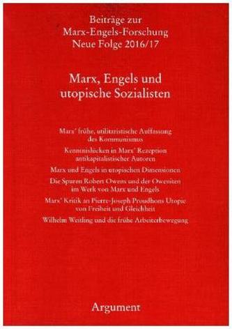 Marx, Engels und utopische Sozialisten