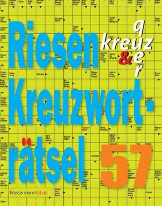 Riesen-Kreuzworträtsel. Bd.57