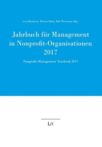 Jahrbuch für Management in Nonprofit-Organisationen 2017