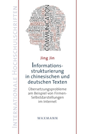 Informationsstrukturierung in chinesischen und deutschen Texten