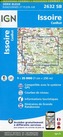 IGN Karte, Serie Bleue Issoire Cunlhat