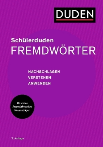 Schülerduden Fremdwörter