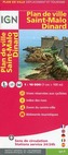 IGN Karte, Plan de ville Saint Malo, Dinard