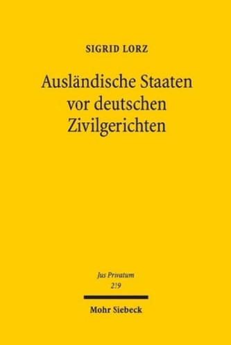Ausländische Staaten vor deutschen Zivilgerichten