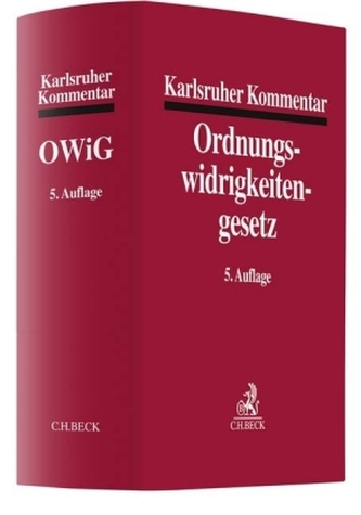 Karlsruher Kommentar zum Gesetz über Ordnungswidrigkeiten