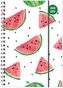 Collegetimer A5 Woche Melon Ringbuch 2018/2019