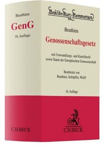 Genossenschaftsgesetz (GenG), Kommentar