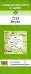 Topographische Karte Bayern Bogen