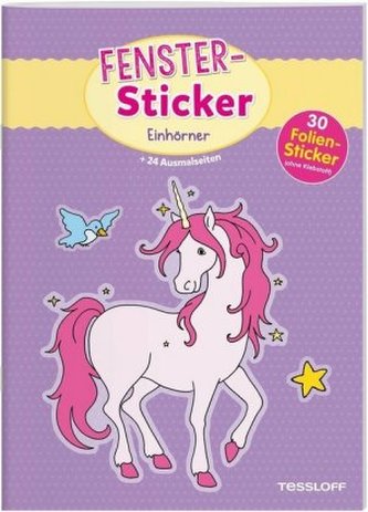 Fenster-Sticker Einhörner