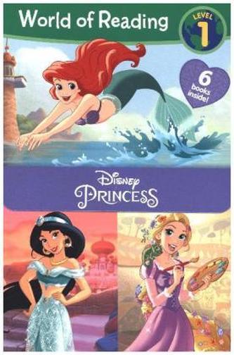 World of Reading Disney Princess Level 1 Boxed Set