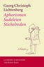 Aphorismen - Sudeleien - Stichelreden