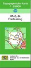 Topographische Karte Bayern Freilassing