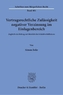 Vertragsrechtliche Zulässigkeit negativer Verzinsung im Einlagenbereich.