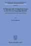 Verfügungen über Einlageforderungen in der Krise der Kapitalgesellschaft.