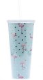 Tumbler: Flamingo - Trinkbecher im frischen Design: Flamingo