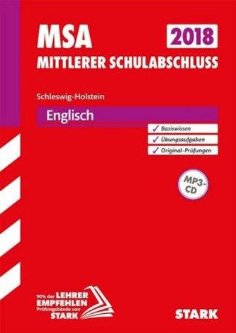 Mittlerer Schulabschluss 2018 - Schleswig-Holstein - Englisch, m. MP3-CD Mittlerer Schulabschluss 2018 - Schleswig-Holstein - Englisch, m. MP3-CD