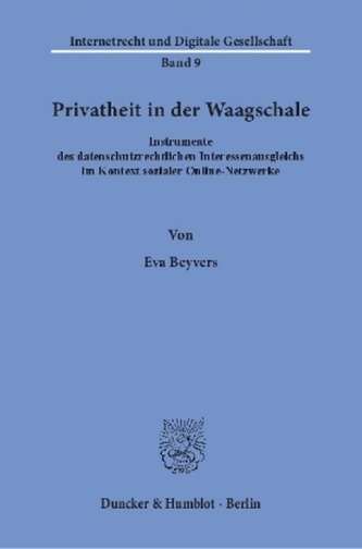 Privatheit in der Waagschale.