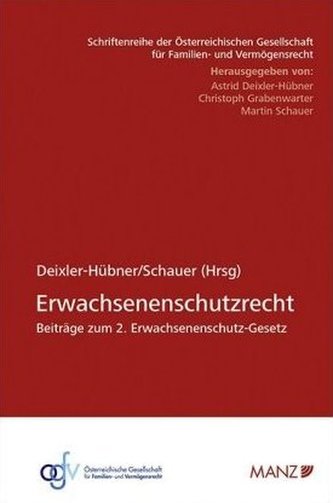 Beiträge zum neuen Erwachsenenschutzrecht
