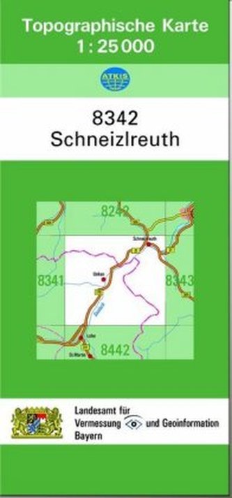 Topographische Karte Bayern Schneizlreuth