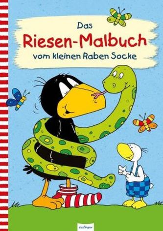 Das Riesen-Malbuch vom kleinen Raben Socke
