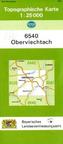 Topographische Karte Bayern Oberviechtach