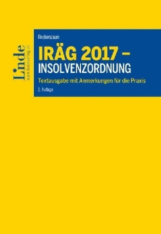 IRÄG 2017 - Insolvenzordnung