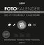 Foto-Kalender schwarz / Do it yourself calendar 2019