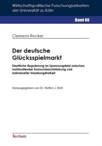 Der deutsche Glücksspielmarkt Der deutsche Glücksspielmarkt