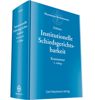 Institutionelle Schiedsgerichtsbarkeit