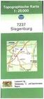 Topographische Karte Bayern Siegenburg