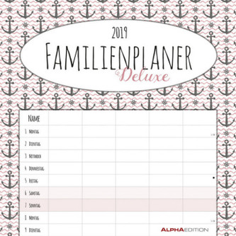 Familienplaner Deluxe 2019