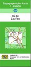Topographische Karte Bayern Laufen