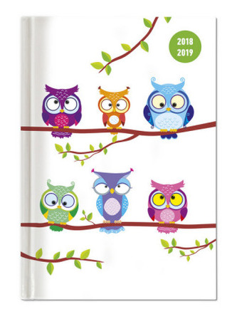 Collegetimer A6 Tag Owls 2018/2019