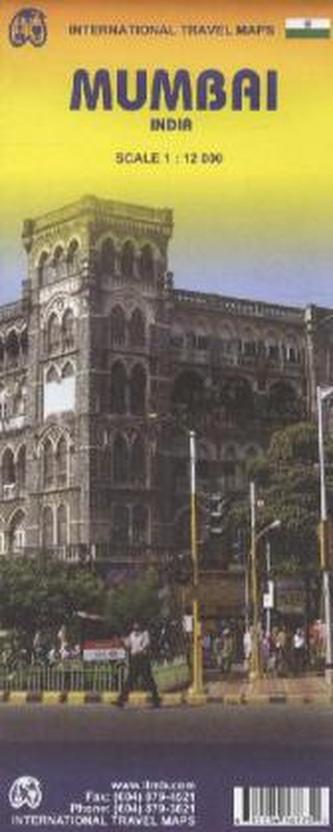 International Travel Map ITM Mumbai, India. International Travel Map ITM Mumbai (Bombay)