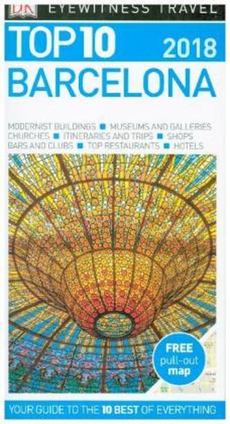 DK Eyewitness Top 10 Travel Guide Barcelona 2018