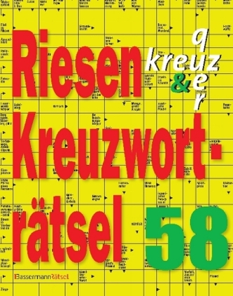 Riesen-Kreuzworträtsel. Bd.58
