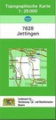 Topographische Karte Bayern Jettingen