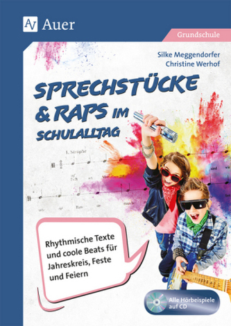 Sprechstücke & Raps im Schulalltag, m. Audio-CD