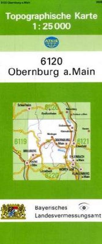 Topographische Karte Bayern Obernburg a. Main