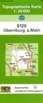 Topographische Karte Bayern Obernburg a. Main