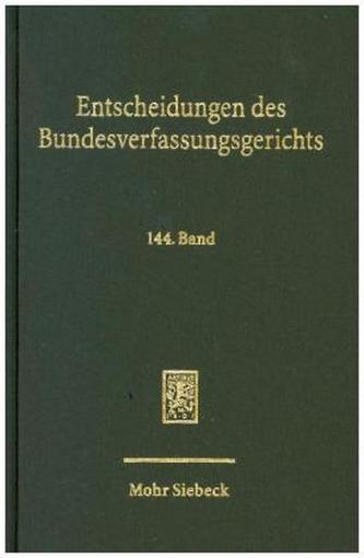 Entscheidungen des Bundesverfassungsgerichts (BVerfGE)
